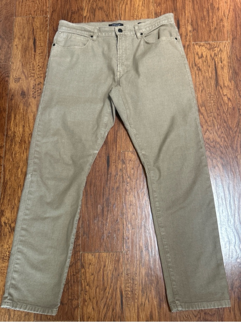 Proof Tan Work Pants Size 33 x 30